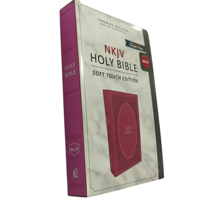 NKJV, Holy Bible, Soft Touch Edition, Leathersoft, Brown, Comfort Print | English Bible, Holy Bible