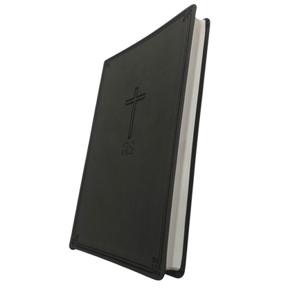 NKJV Value Thinline Bible Large Print Imitation Leather Black Red Letter Edition | English Bible, Holy Bible