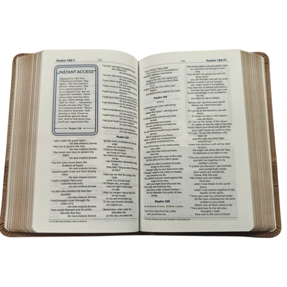 NIV Teen Study Bible, Compact Size - Brown Leathersoft (New International Version) | Study Bible, Reference Bible | Holy Bible