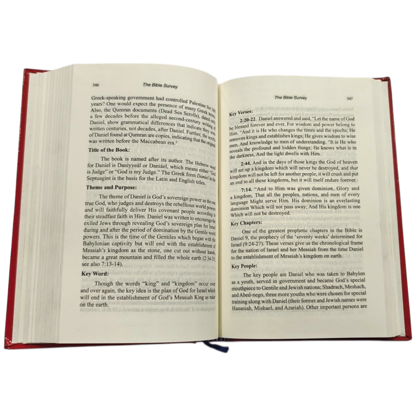 The Bible Survey | Bible Commentary, Bible Reference | English Christian Book