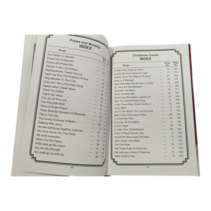 Chorus Praise and Worship With Christmas Songs | Songbook, Hymnal | English Christian Book