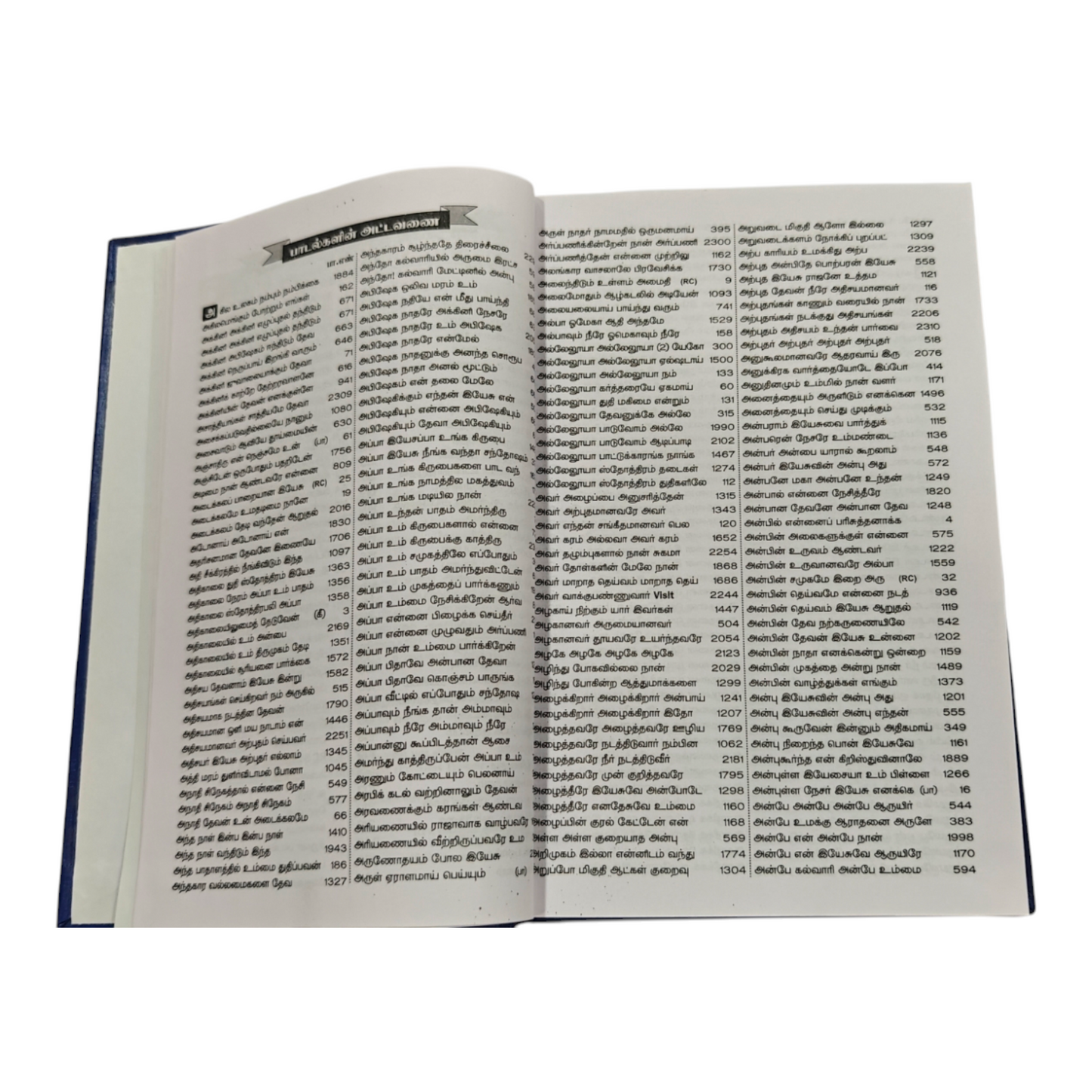 Unnatha Padalgal 3000 Songs Black Rexine Zip Edition | Songbook, Hymnal | English Christian Book