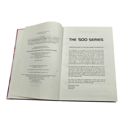 The 500 Series Songbook 500 Songs The UK Churches Are Singing | Songbook, Hymnal | English Christian Book