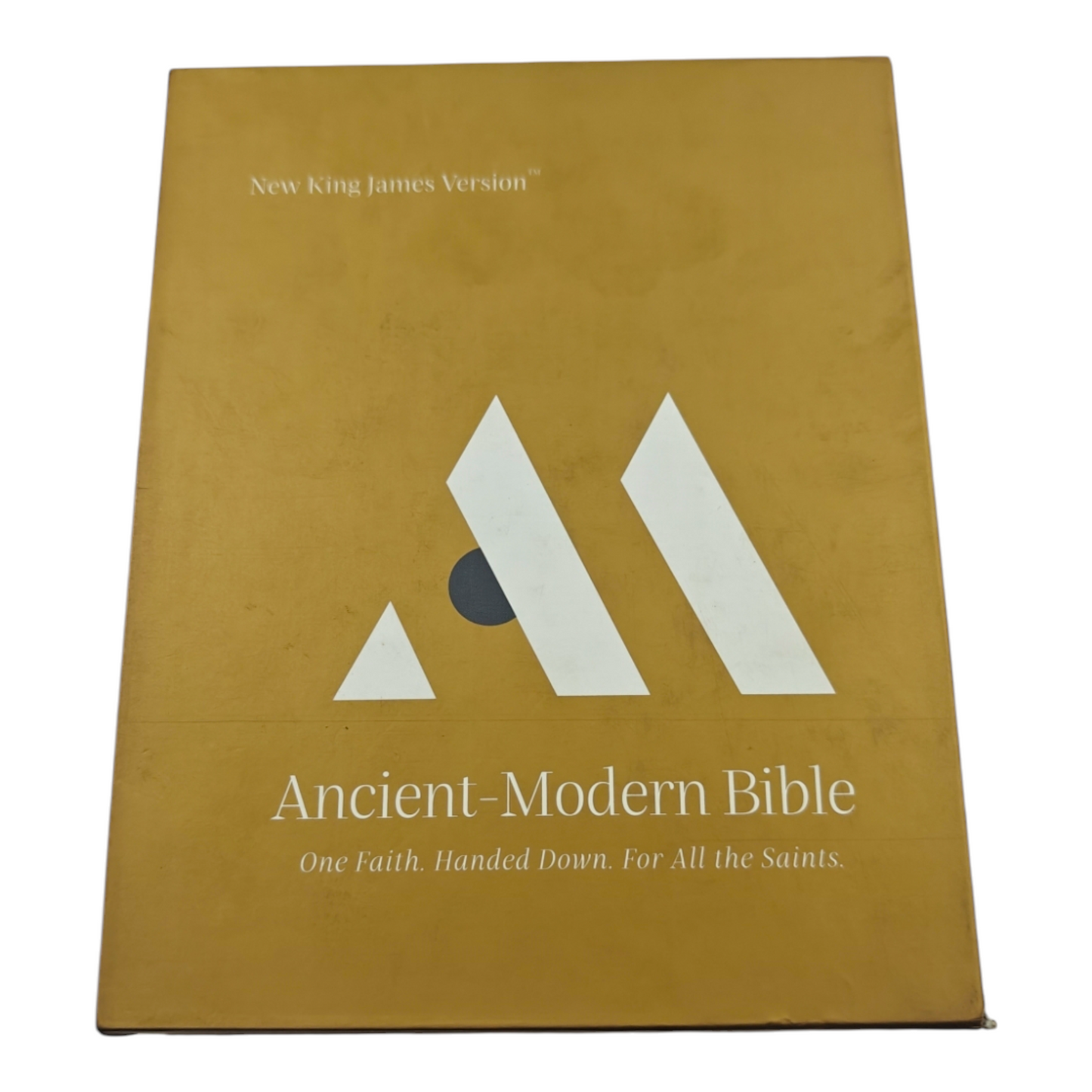 NKJV, Ancient-Modern Bible, Leathersoft, Brown | English Bible, Holy Bible
