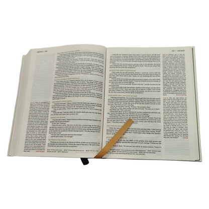 NKJV, Ancient-Modern Bible, Leathersoft, Brown | English Bible, Holy Bible