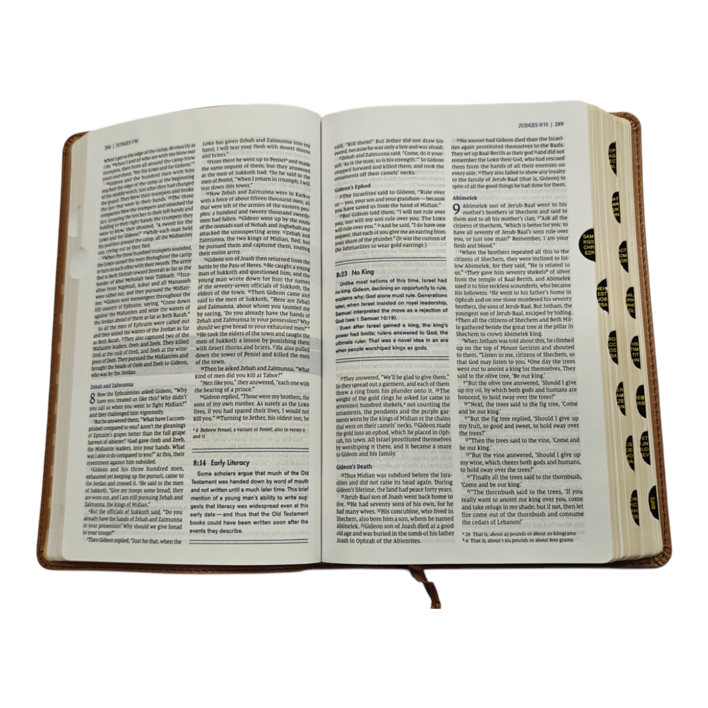 NIV, Student Bible, Personal Size, Leathersoft, Navy, Thumb Indexed, Comfort Print | Teen Bible, Youth Bible | Holy Bible