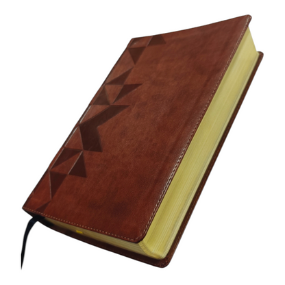 NKJV, The Bible Study Bible, Leathersoft, Brown, Comfort Print: A Study Guide for Every Chapter of the Bible | Study Bible, Reference Bible | Holy