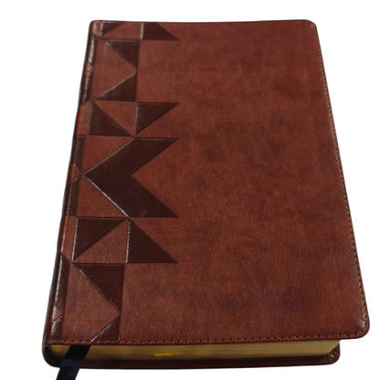 NKJV, The Bible Study Bible, Leathersoft, Brown, Comfort Print: A Study Guide for Every Chapter of the Bible | Study Bible, Reference Bible | Holy