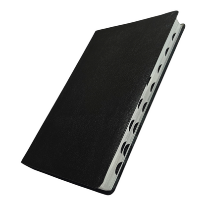 NIV, Thinline Bible, Bonded Leather, Black, Indexed, Red Letter Edition | English Bible, Holy Bible