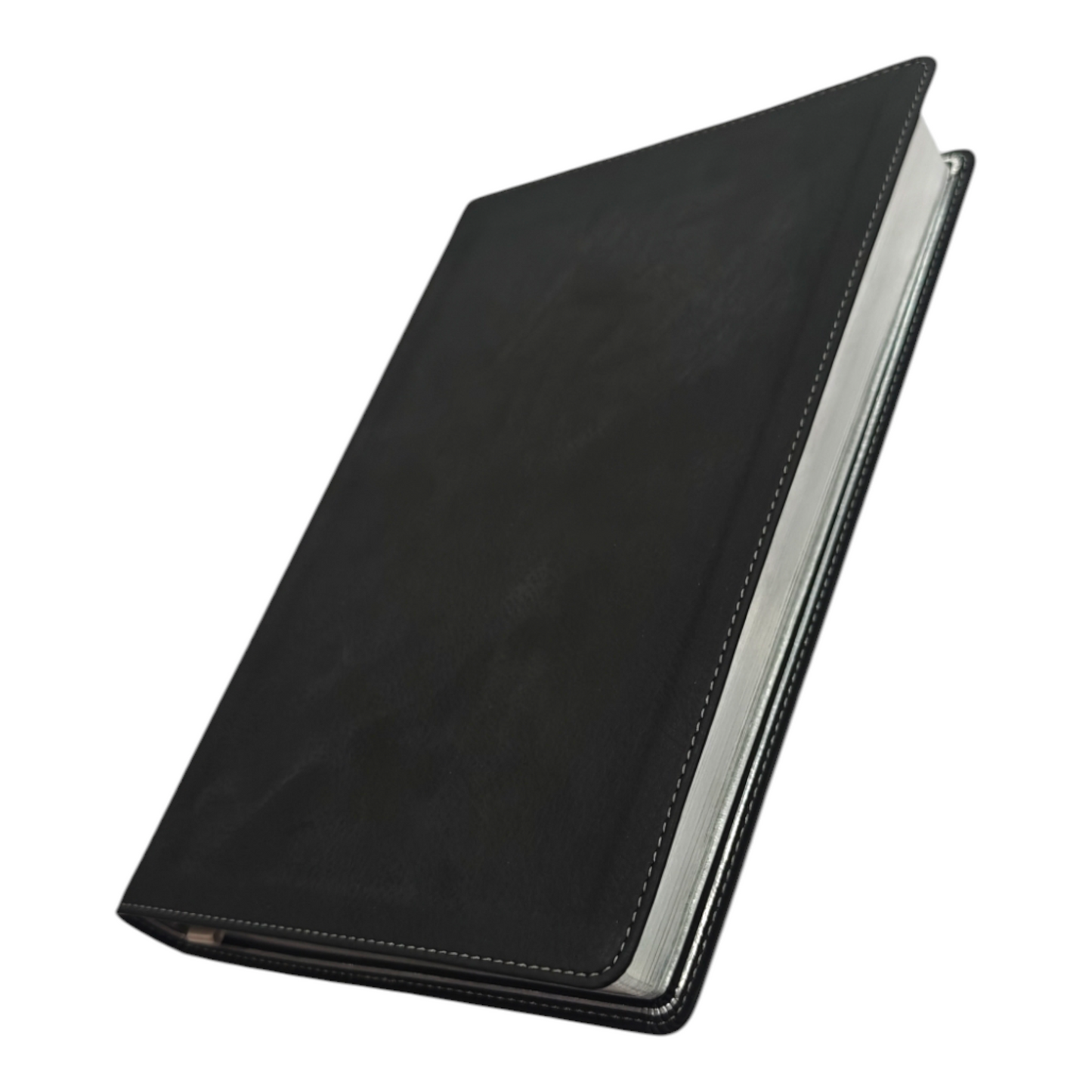 NIV, Preacher's Bible, Verse-By-Verse Format, Leathersoft, Black, Comfort Print | English Bible, Holy Bible