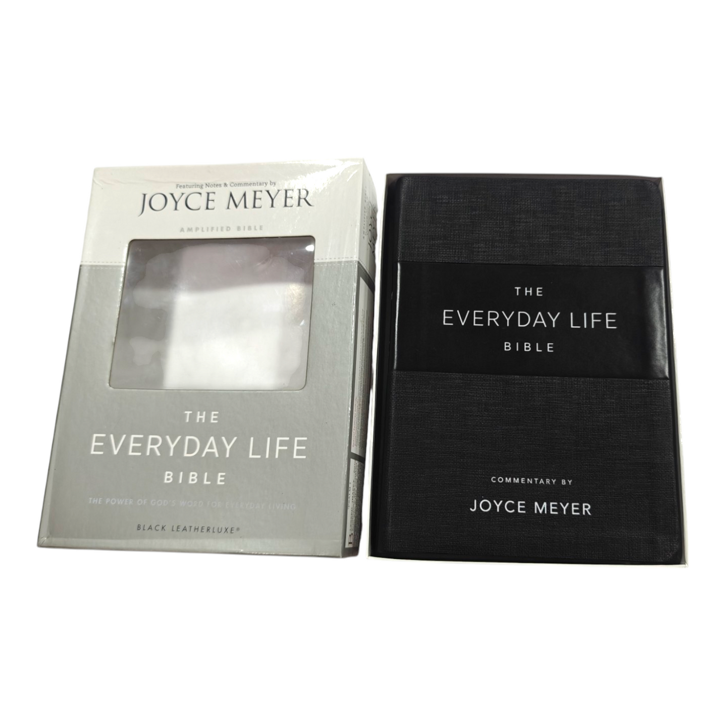 The Everyday Life Bible Large Print Black Leatherluxe: The Power of God's Word for Everyday Living - Leather | Christian Living, Spiritual Growth |