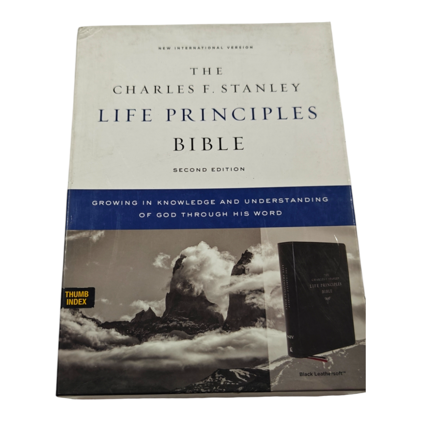 NIV, Charles F. Stanley Life Principles Bible, 2nd Edition | Study Bible, Reference Bible | Holy Bible