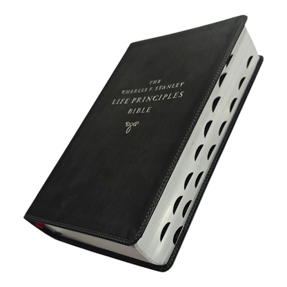 NIV, Charles F. Stanley Life Principles Bible, 2nd Edition | Study Bible, Reference Bible | Holy Bible
