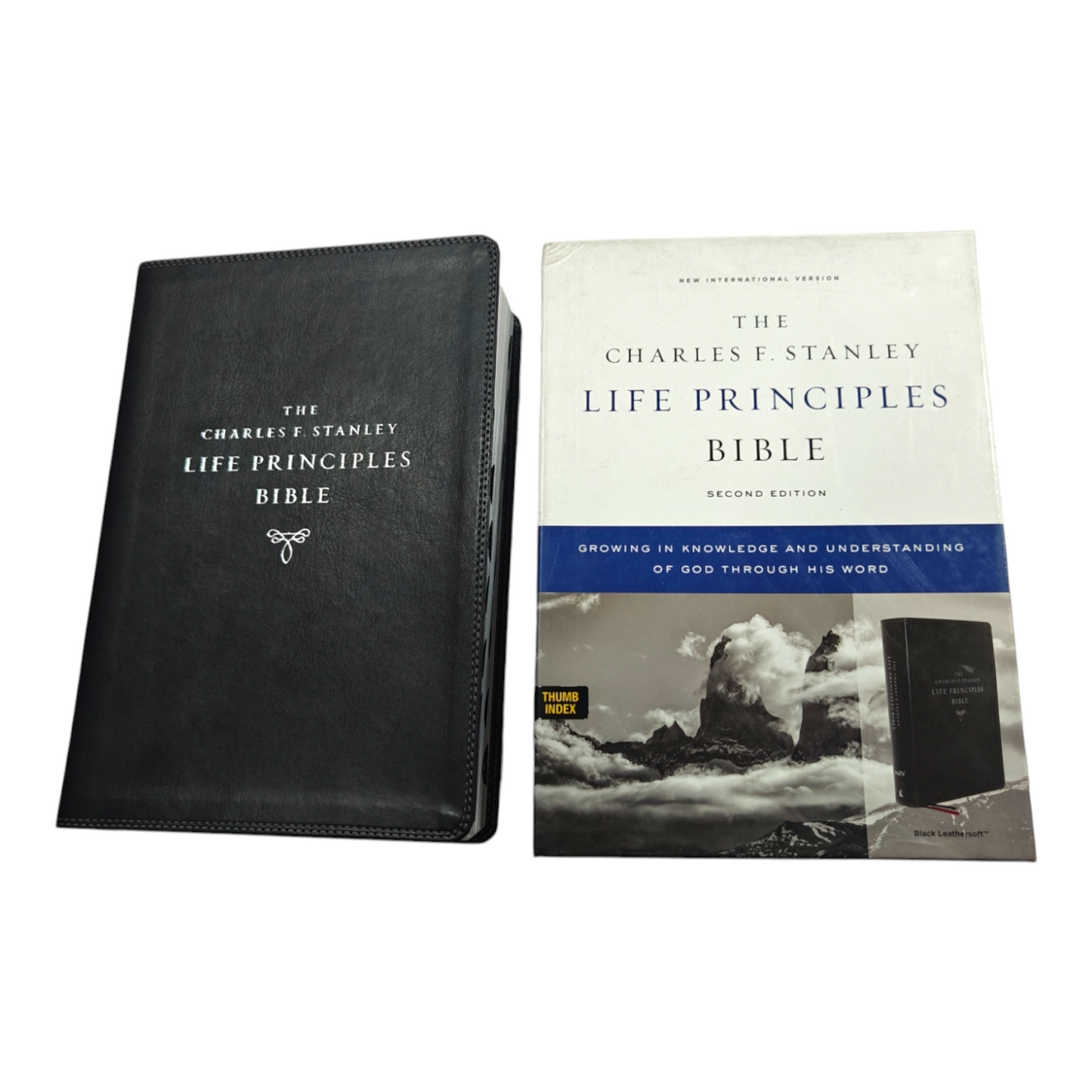 NIV, Charles F. Stanley Life Principles Bible, 2nd Edition | Study Bible, Reference Bible | Holy Bible