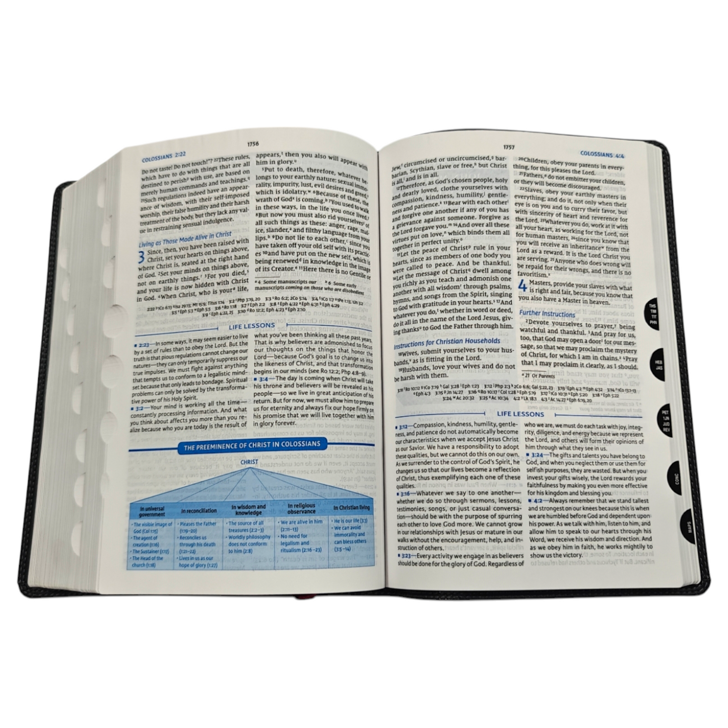 NIV, Charles F. Stanley Life Principles Bible, 2nd Edition | Study Bible, Reference Bible | Holy Bible