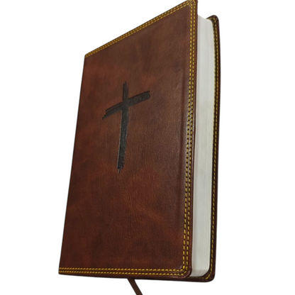 NKJV Holy Bible for Kids Leathersoft Brown Comfort Print | Kids Bible, Children's Bible