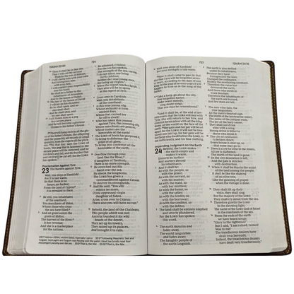 NKJV Holy Bible for Kids Leathersoft Brown Comfort Print | Kids Bible, Children's Bible