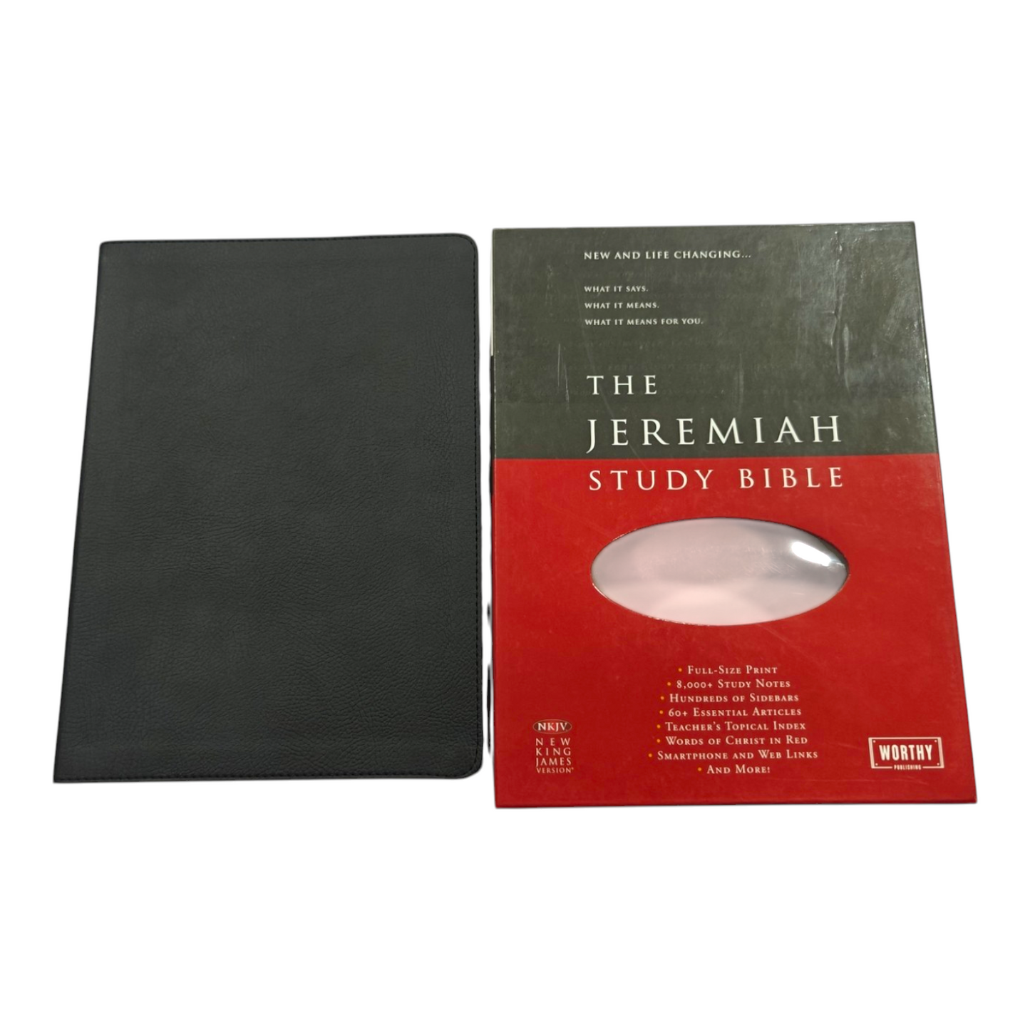 The Jeremiah Study Bible NKJV Jacketed Hardcover | Study Bible, Reference Bible | Holy Bible