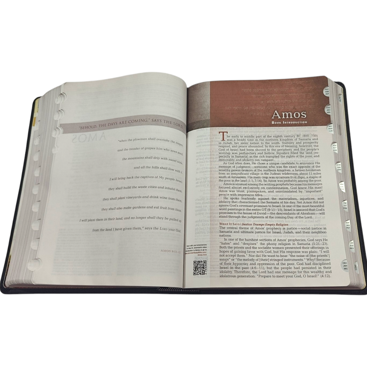 The Jeremiah Study Bible NKJV Jacketed Hardcover | Study Bible, Reference Bible | Holy Bible