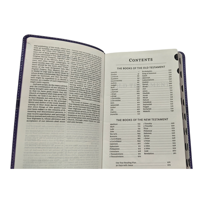 KJV Holy Bible Large Print Thinline Black Leathersoft Red Letter Comfort Print King James Version | English Bible, Holy Bible