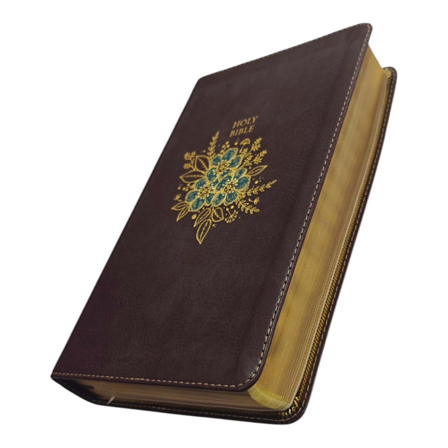 KJV Deluxe Reference Bible Personal Size Giant Print Imitation Leather Burgundy Red Letter Edition | Study Bible, Reference Bible | Holy Bible