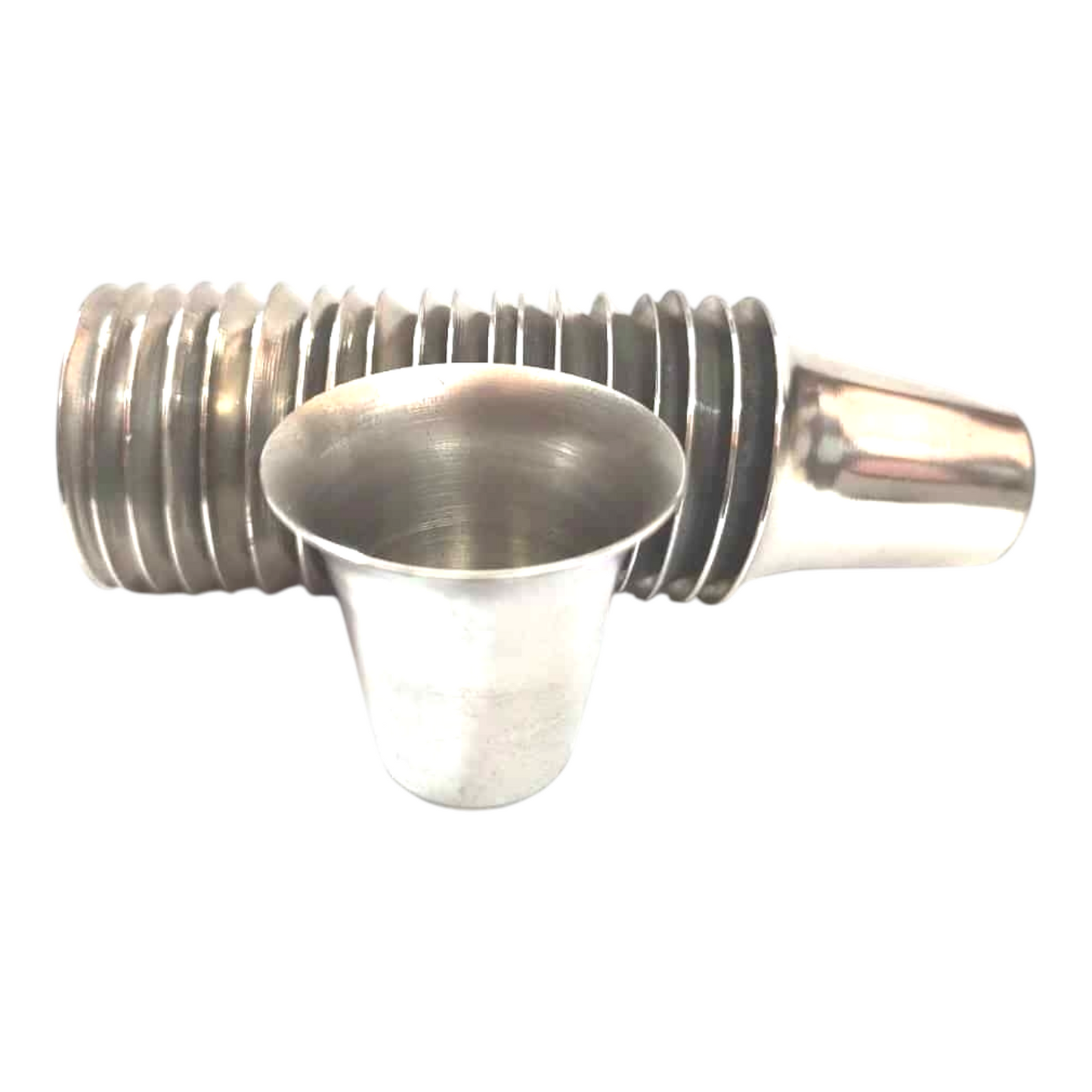 Stainless Steel Communion Cups (Set of 20, Small Size), Reusable Rust-Free Metal Cups for Holy Communion, Fits Standard Trays | Communion Tray,