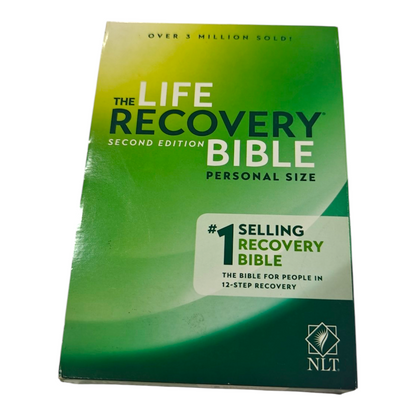 NLT Life Recovery Bible, Second Edition, 12-Step Recovery Study Bible with 84 Devotionals, Recovery Notes & Meeting Guide (New Living Translation)