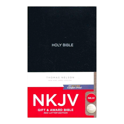 NKJV Gift and Award Bible, Red Letter, Comfort Print, Presentation Page, Dictionary-Concordance & Full-Color Maps (New King James Version) | Bible