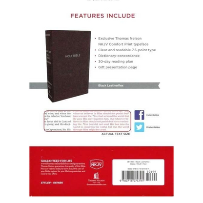 NKJV Gift and Award Bible, Red Letter, Comfort Print, Presentation Page, Dictionary-Concordance & Full-Color Maps (New King James Version) | Bible