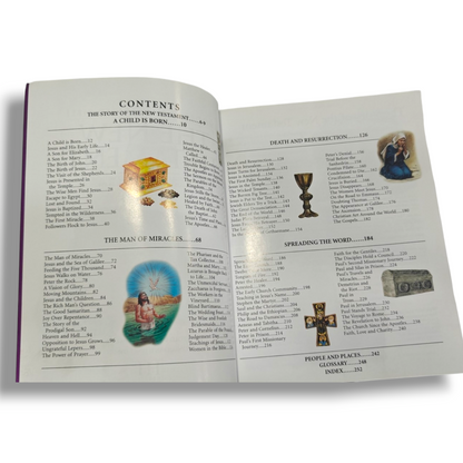 Children's New Testament Illustrated Bible | Children's Illustrated Bible, Illustrated Bible | English Christian Book