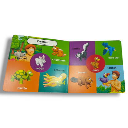 The Beginner's Bible First 100 Animal Words | Bible Learning Book, Children's Bible Book | English Christian Book