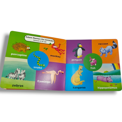 The Beginner's Bible First 100 Animal Words | Bible Learning Book, Children's Bible Book | English Christian Book