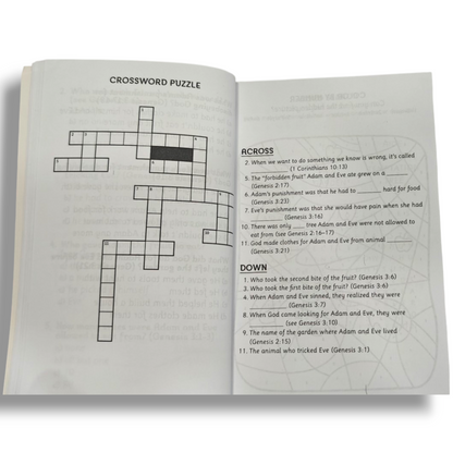 Our Daily Bread for Kids Bible Quizzes & Games by Crystal Bowman & Teri McKinley | 20 Quizzes and 60 Games | English Christian Book