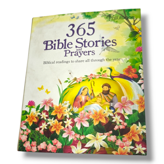 365 Bible Stories and Prayers | Bible Stories, Bible Story Book | English Christian Book