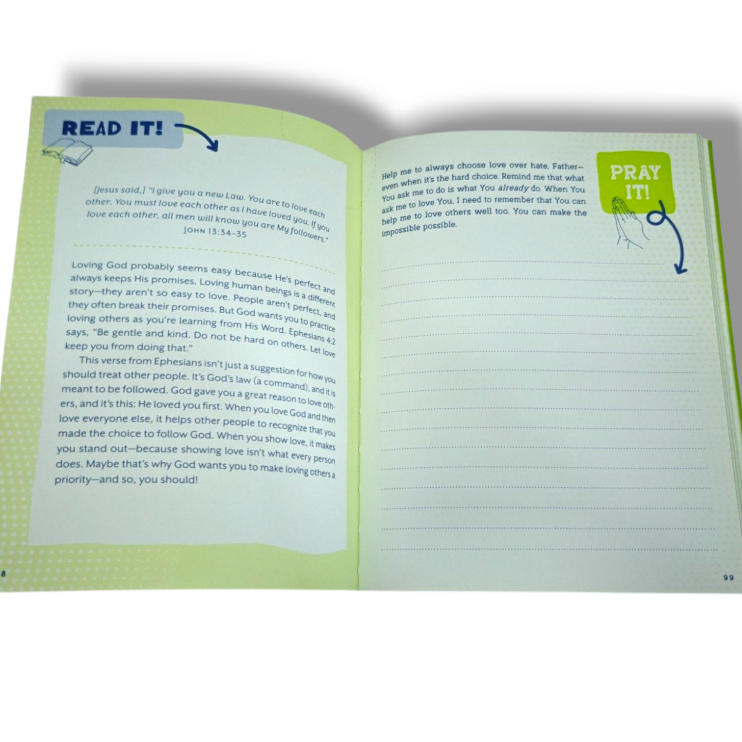 Read It! Pray It! Write It! Draw It! Do It! | Bible Quiz Book, Bible Activity Book | English Christian Book