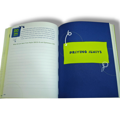 Read It! Pray It! Write It! Draw It! Do It! | Bible Quiz Book, Bible Activity Book | English Christian Book