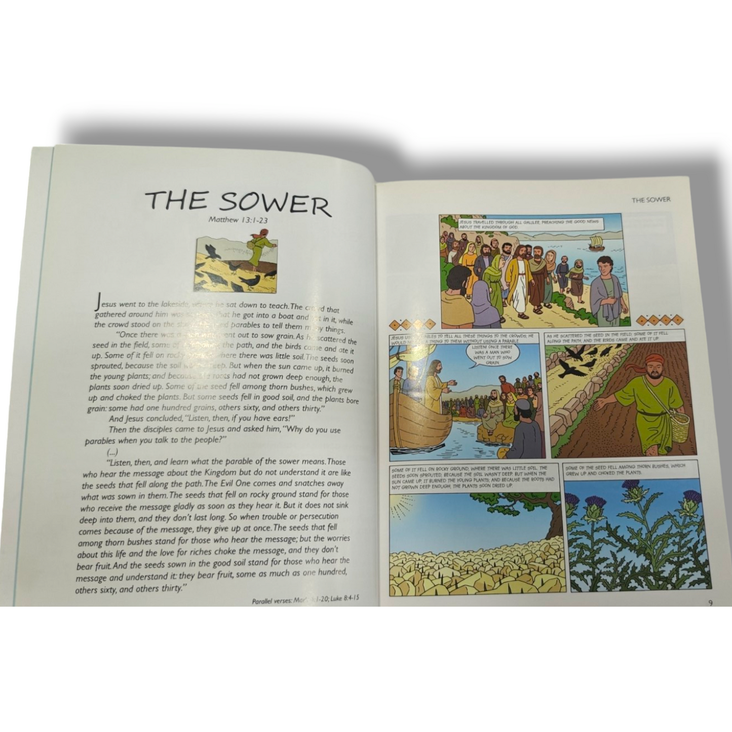 The Parables Comic Book | Bible Comic, Christian Comic Book | English Christian Book