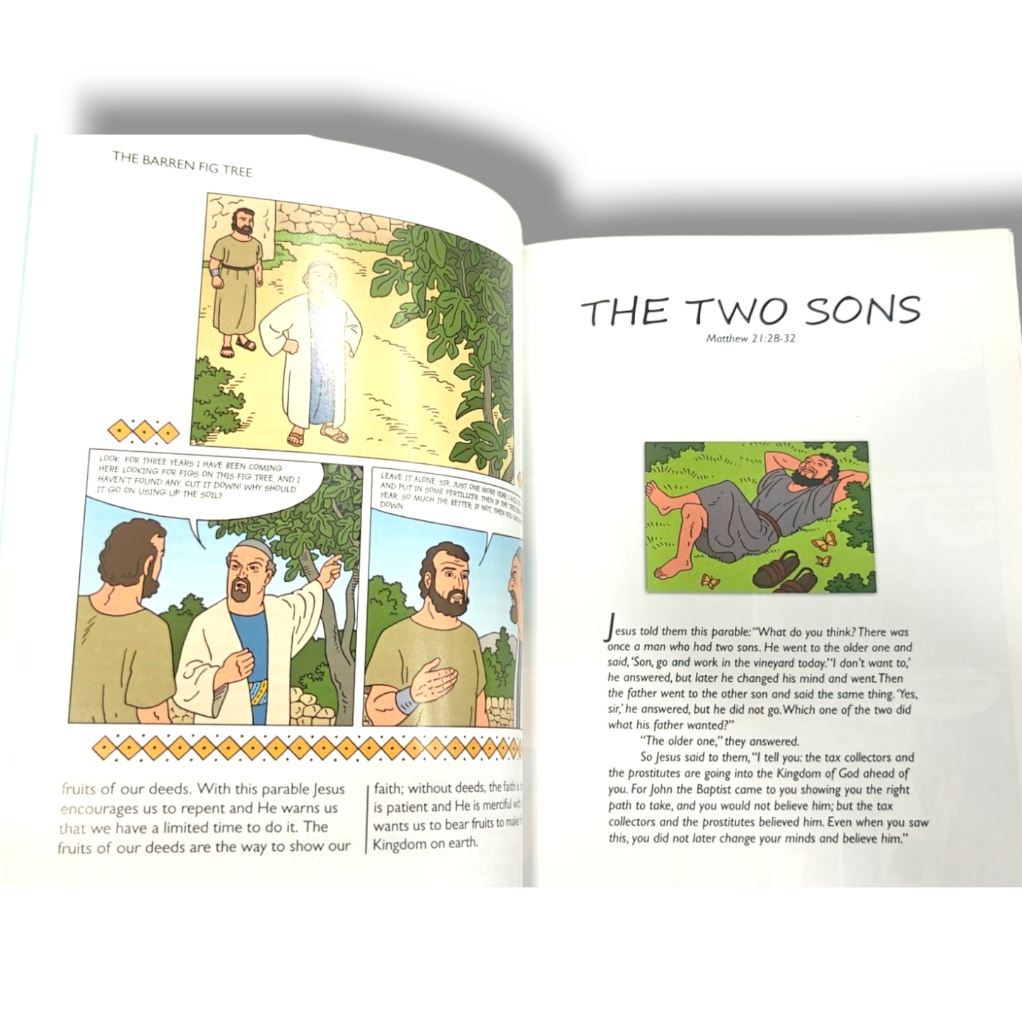The Parables Comic Book | Bible Comic, Christian Comic Book | English Christian Book
