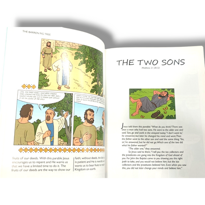 The Parables Comic Book | Bible Comic, Christian Comic Book | English Christian Book