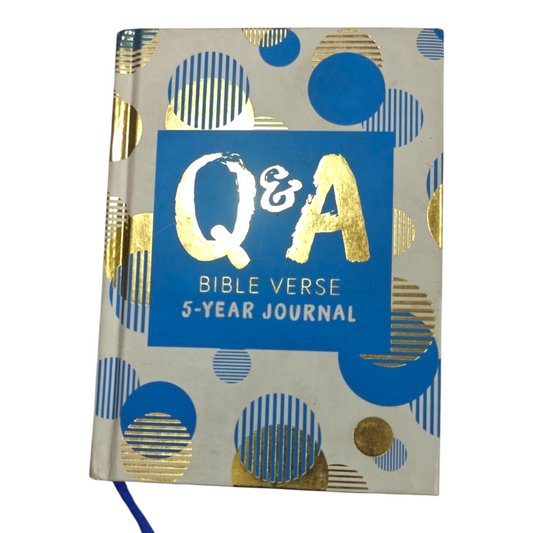 Q&A Bible Verse 5-Year Journal | Christian Journal, Prayer Journal | English Christian Book