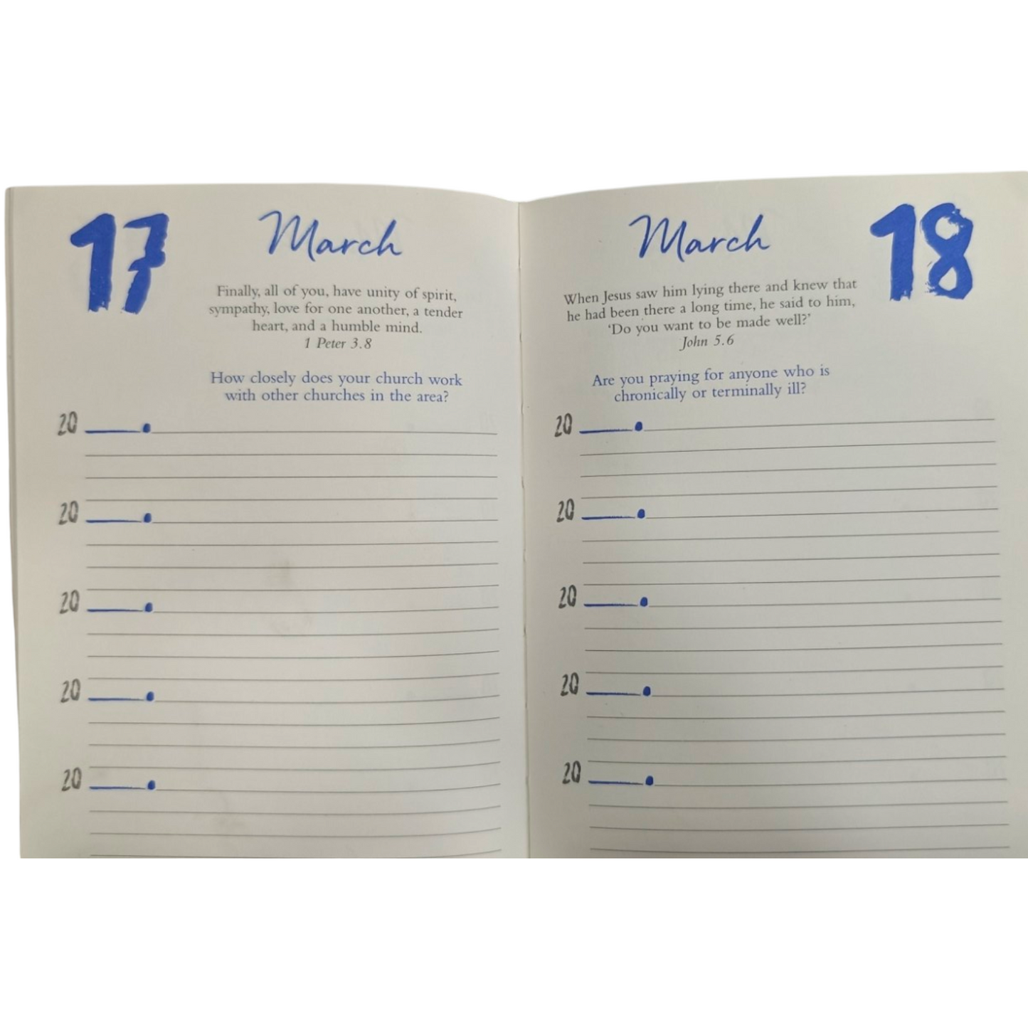 Q&A Bible Verse 5-Year Journal | Christian Journal, Prayer Journal | English Christian Book