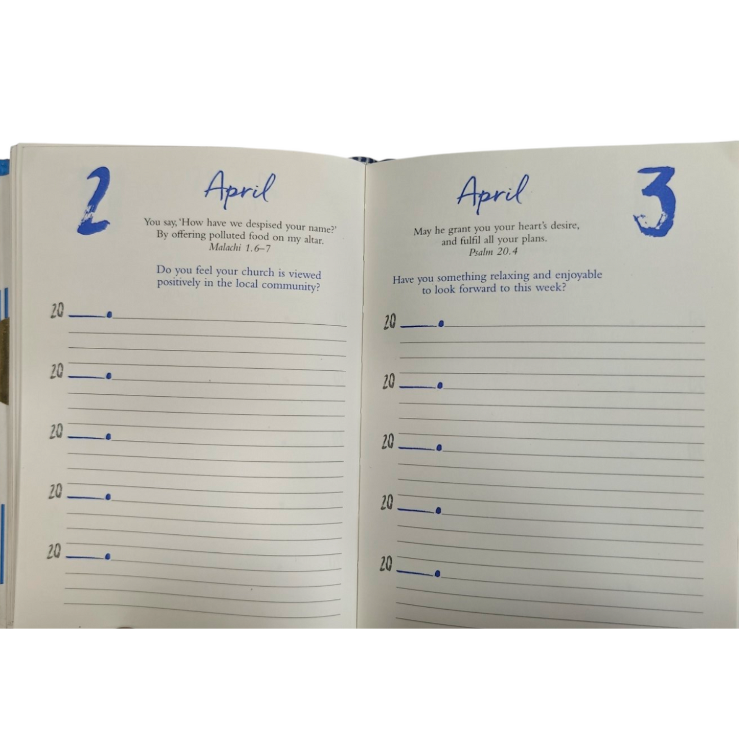 Q&A Bible Verse 5-Year Journal | Christian Journal, Prayer Journal | English Christian Book