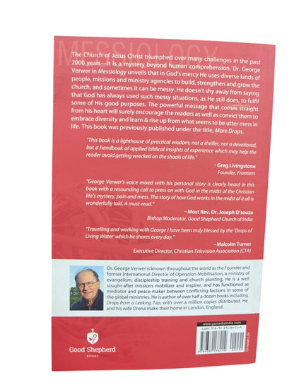 Messiology by George Verwer, D.D. | Messiology – Previously Published as More Drops | English Christian Book