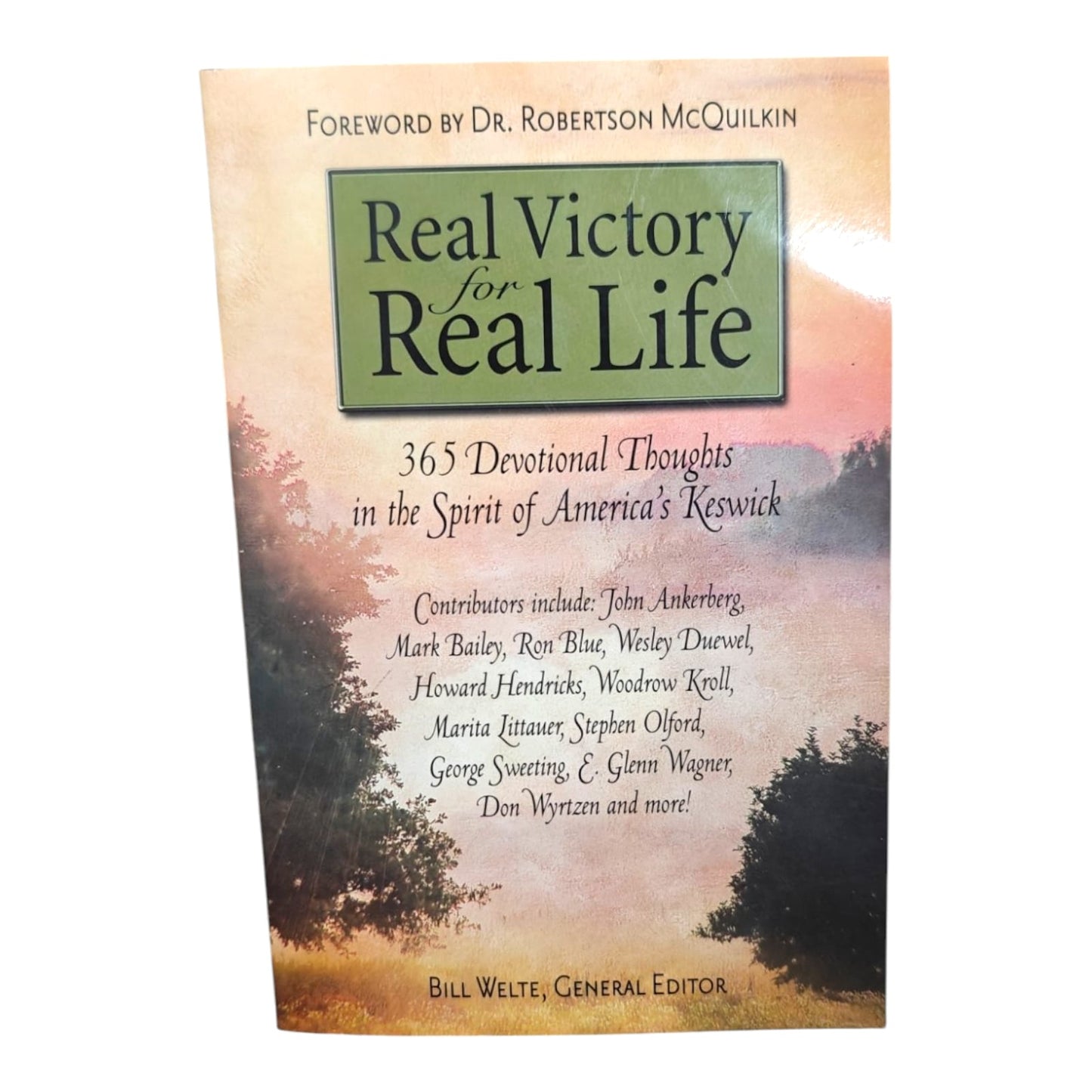 Real Victory Real Life by Dr. Robertson McQuilkin | Daily Christian Devotional | English Christian Book