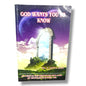 God Wants You to Know by Dr. T. Satya Rao | My People Are Destroyed for Lack of Knowledge (Hosea 4:6) | English Christian Book