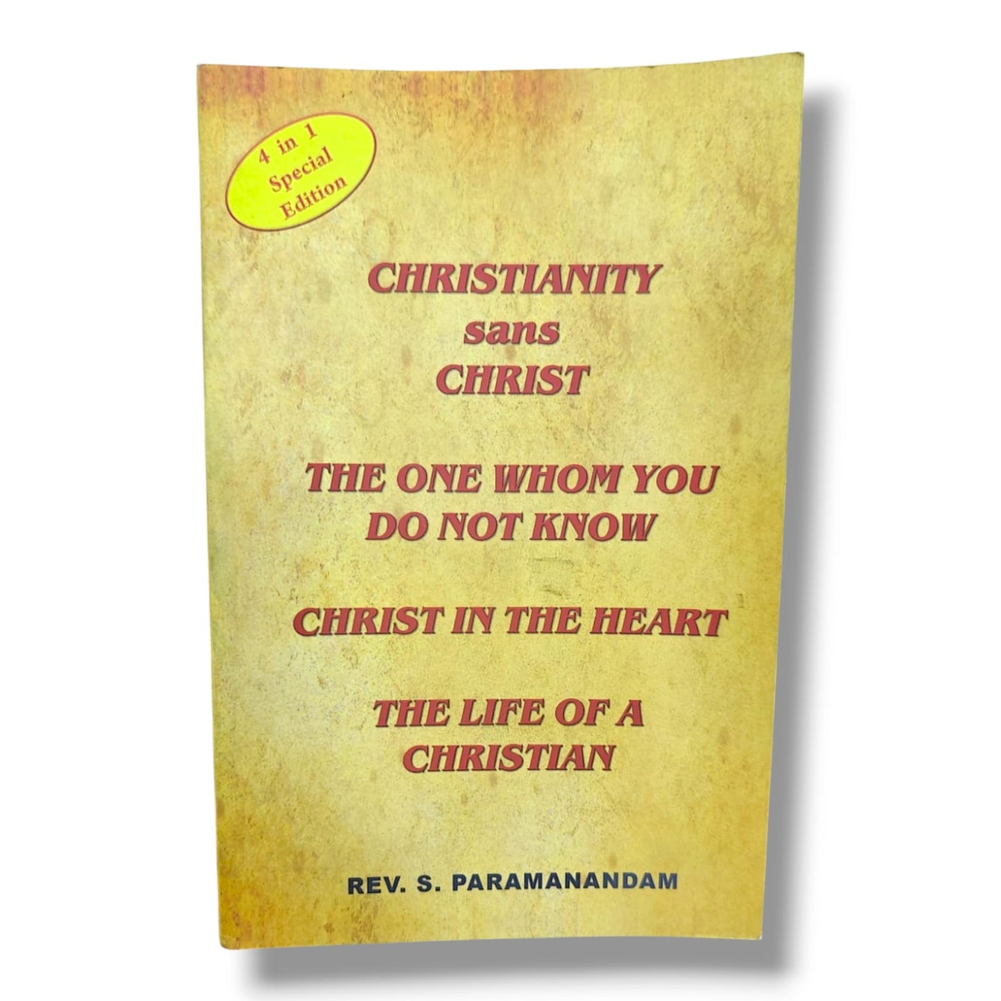 Christianity 4-in-1 Special Edition | Rev. S. Paramanandam | English Christian Book