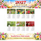2027 Large Hindi Wall Calendar – Tiny Smiles Babies & Flowers Design, 18 × 25