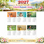 2027 Kannada Bible Verse Wall Calendar – Flowers, Smiles & Scripture, 15 × 20