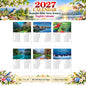 2027 English Scenery Wall Calendar – A Window to Wonder, Small 15 × 20