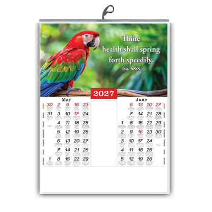 2027 English Scenery Wall Calendar – A Window to Wonder, Small 15 × 20